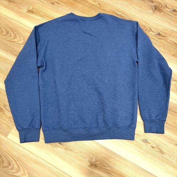 JERZEES Yellowstone Dutton Ranch Blue Sweatshirt Size Medium - Picture 2 of 6